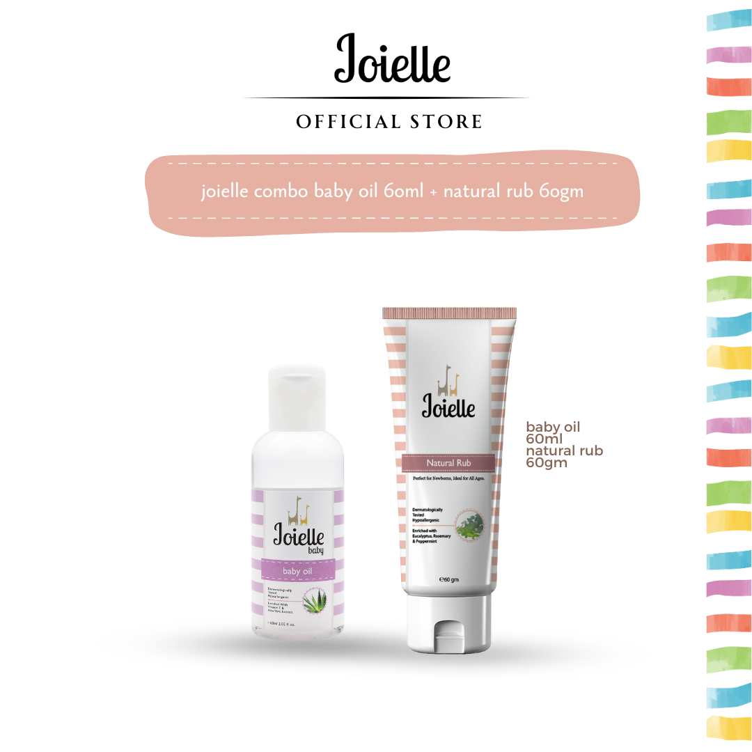 Combo Baby Oil + Natural Rub (Normal To Sensitive Skin)