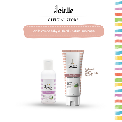 Combo Baby Oil + Natural Rub (Normal To Sensitive Skin)