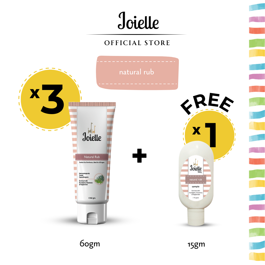 BUNDLE Natural Rub 60g + FREE Natural Rub 15ml